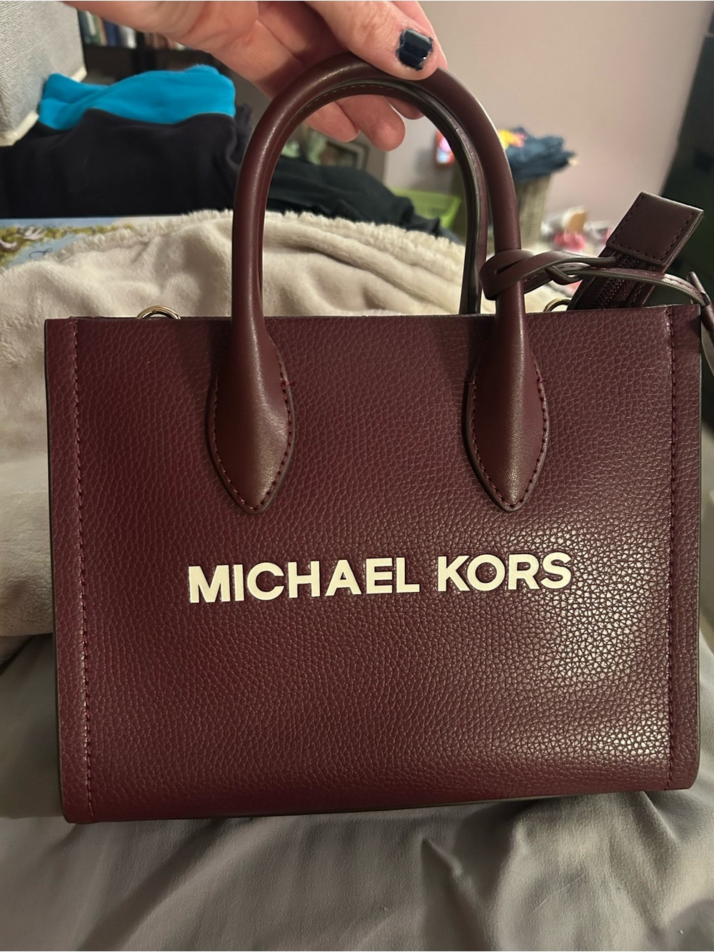 Michael Kors Mirella Small Shopper Crossbody Bag
